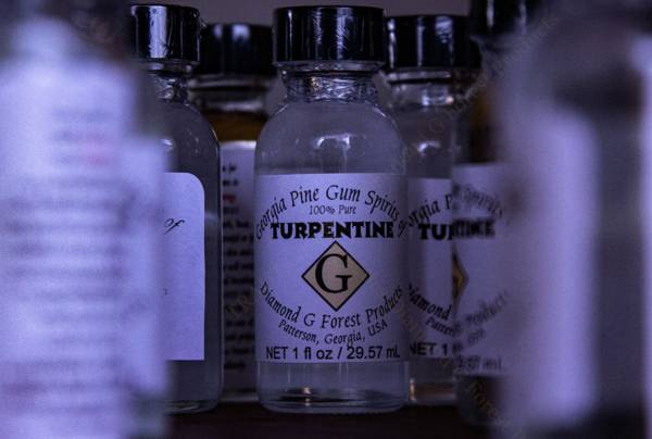 100% Pure Gum Spirits of Turpentine Balsamterpentinöl 2x Fläschchen